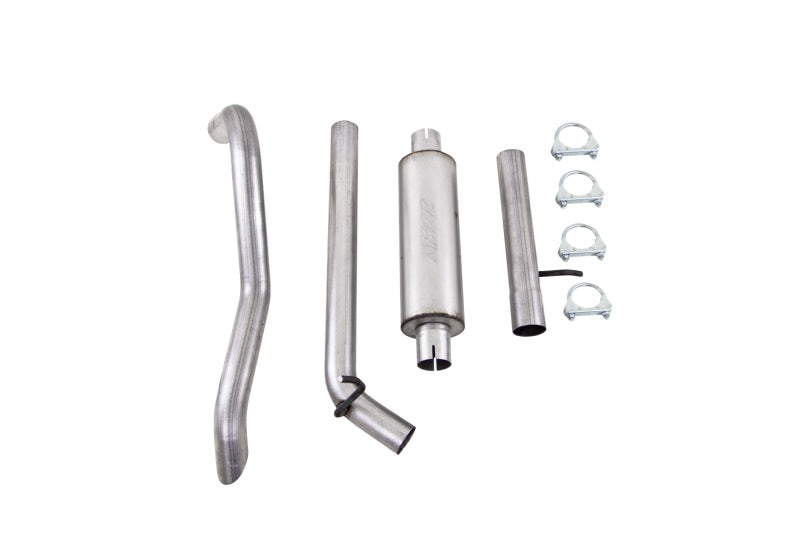 MBRP 12 Jeep Wrangler/Rubicon 3.6L V6 Cat Back Salida trasera única Todoterreno Escape de aluminio