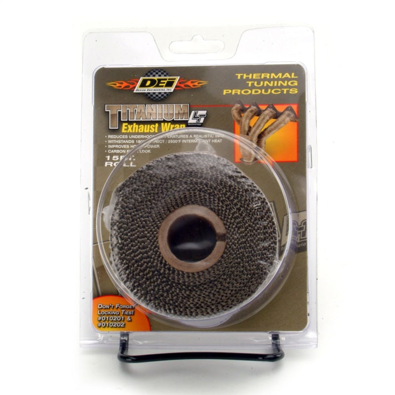[GARAGE SALE] - DEI Exhaust Wrap 2in x 15ft - Titanium
