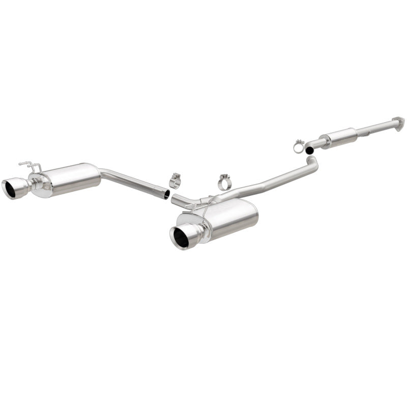 MagnaFlow Sys C/B 2015 Honda Accord 3.5L V6 2.5in SS Dupla Divisão Traseira Polida 4.5 Ponta