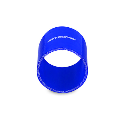Acoplador recto azul de 2,5 pulgadas Mishimoto