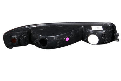 ANZO 1999-2006 Gmc Sierra 1500 Euro Luzes de estacionamento pretas com refletor âmbar