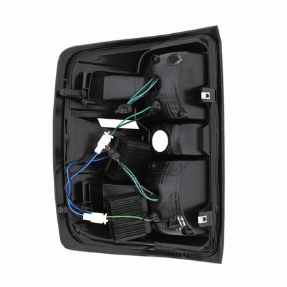 ANZO 2014-2018 Chevy Silverado 1500 LED lanternas traseiras fumaça
