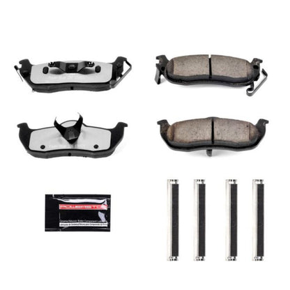 Power Stop 04-10 Infiniti QX56 Rear Z36 Truck &amp; Tow Pastillas de freno con hardware