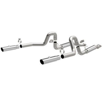 MagnaFlow 99-04 Mustang Mach 1 V8 4.6L Salida trasera doble dividida Escape de rendimiento Cat-Back de acero inoxidable
