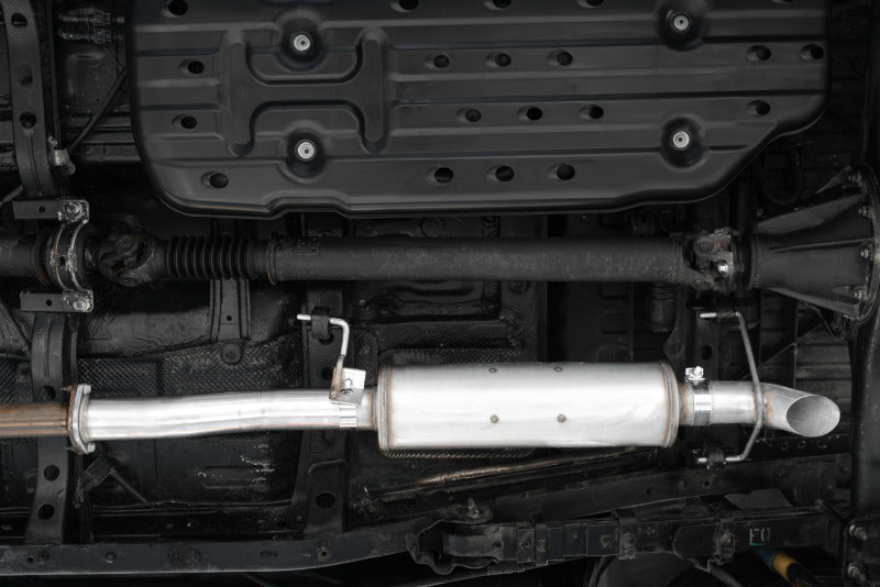 MBRP 2016 Toyota Tacoma 3.5L Cat Back Turn Down Estilo T409 Sistema de Exaustão