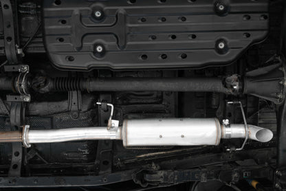 MBRP 2016 Toyota Tacoma 3.5L Cat Back Turn Down Estilo T409 Sistema de Exaustão