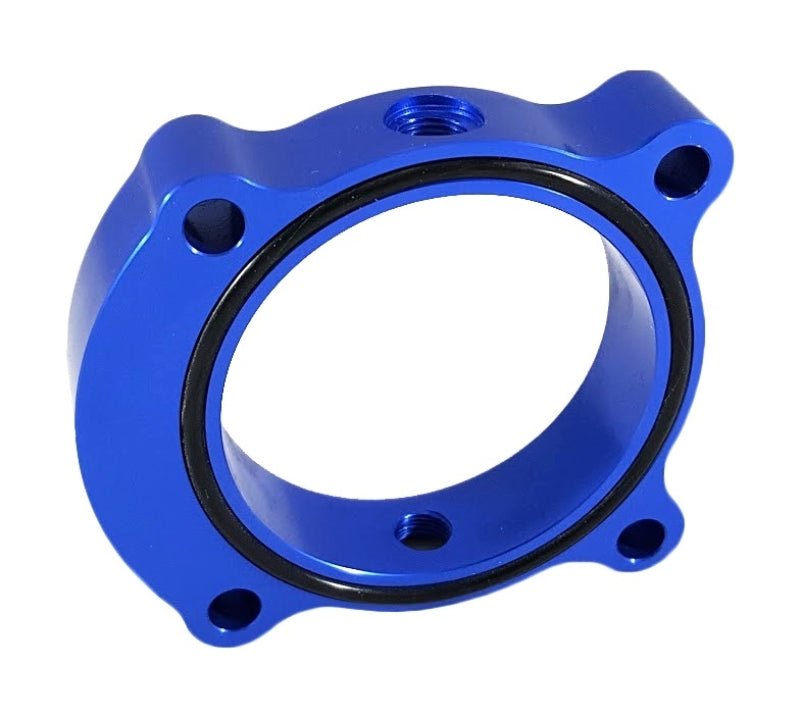 Torque Solution Throttle Body Spacer 2013+ Hyundai Genesis Coupe 2.0T - Azul