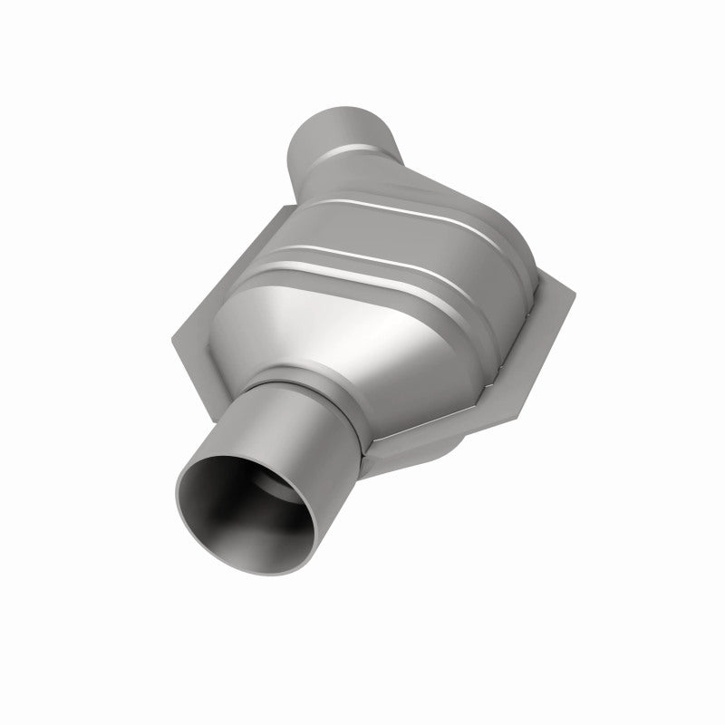 MagnaFlow Universal Catalytic Converter 2.00in Angled Inlet Front CA