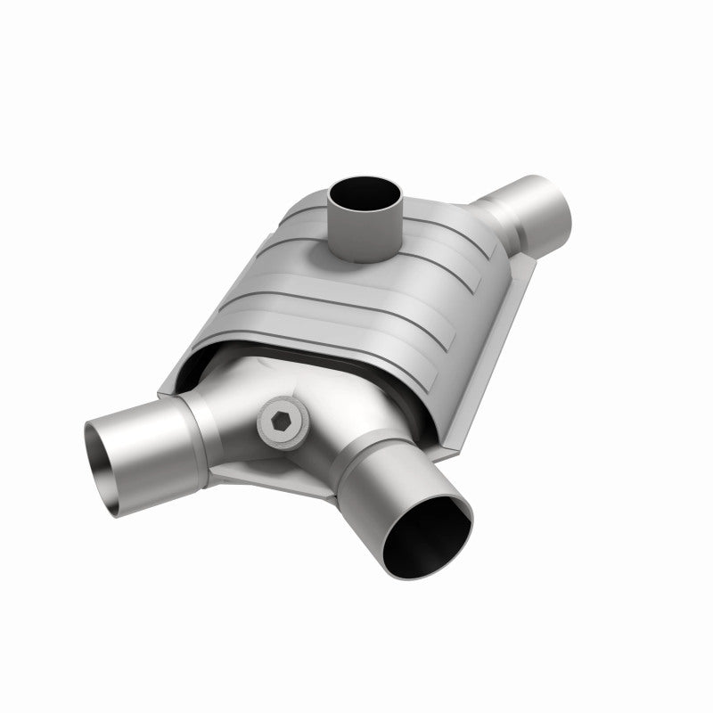MagnaFlow Universal Catalytic Converter 2 inch/2 inch S/D Subaru PC2 Front