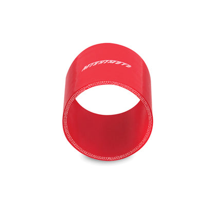 Acoplador recto rojo de 3,0 pulgadas Mishimoto