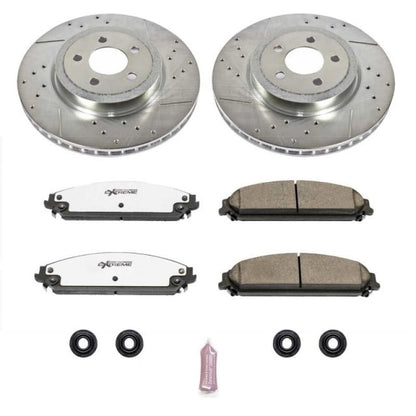 Power Stop 05-19 Chrysler 300 Front Z26 Street Warrior Kit de freno
