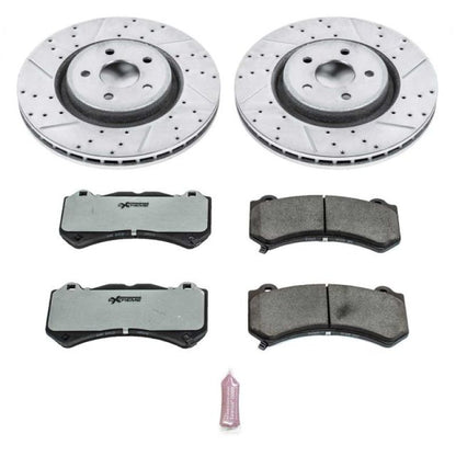 Power Stop 18-19 Dodge Durango Delantero Z26 Street Warrior Juego de Frenos