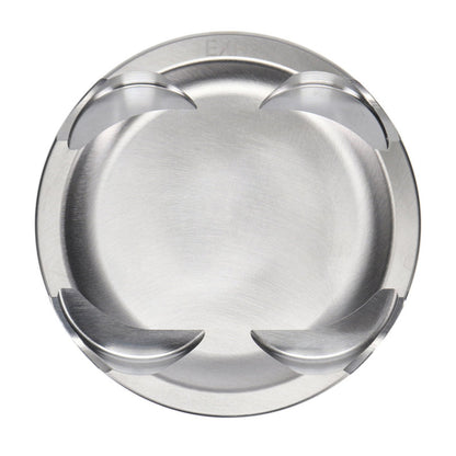 JE Pistons - Set of 4 Mitsubishi 4B11T 90.0mm Bore -9.5 Dome Asymmetrical FSR Pistons - Set of 4