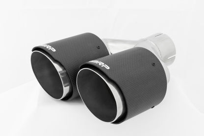 MBRP Fibra de Carbono Universal Punta Doble 4in OD/2.5in Entrada