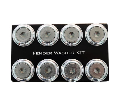 NRG - FENDER WASHER KIT; RIVETS FOR PLASTIC; COLOR MATCHED; SET OF 8