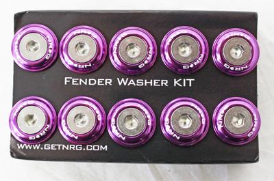 NRG - FENDER WASHER KIT; RIVETS FOR METAL; SET OF 10