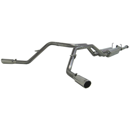 MBRP 2007-2009 Toyota Tundra 4.7/5.7L V8 DC-Std. &amp; CM-SB Cat Back Salida lateral doble