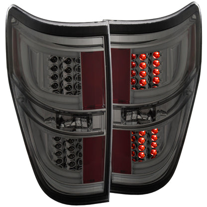 ANZO 2009-2013 Ford F-150 LED lanternas traseiras fumaça