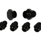 Aeromotive A4 Regulator Fitting Kit (for two (2) carbs) (4) AN-06/(1) AN-10/(1) AN-10 Plug)