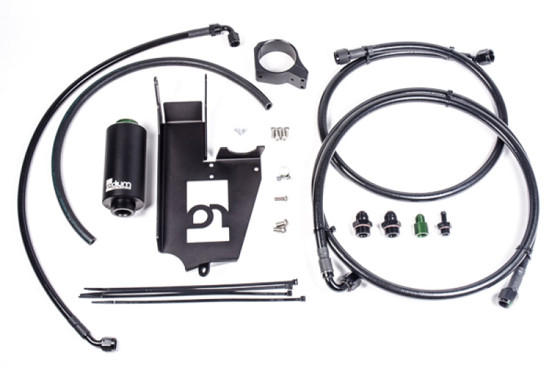 Radium Engineering Colgador De Combustible Kit De Plomería Mitsubishi Evo 7/8/9 - Filtro Inoxidable