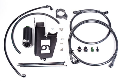 Radium Engineering Colgador De Combustible Kit De Plomería Mitsubishi Evo 7/8/9 - Filtro Inoxidable