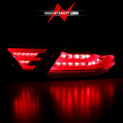 ANZO 2015-2016 Toyota Camry LED lanternas traseiras fumaça