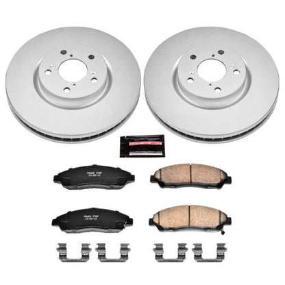 Power Stop 07-13 Acura MDX Front Z17 Evolution Geomet Kit de freno revestido