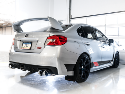 AWE Tuning Subaru STI VA / WRX GV / STI GV Sedan Touring Edition Exaustão - Cromo Prata Ponta (102mm)
