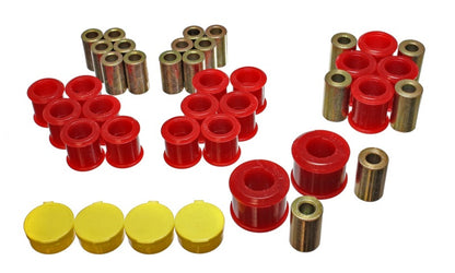 Suspensão Energy 90-96 Nissan 300ZX vermelho conjunto de buchas do braço de controle traseiro