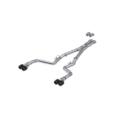 MBRP 15-Up Challenger 5.7 / 17-Up 6.2L/6.4L 3in Race Series Cat-Back con puntas cuádruples T304 Escape