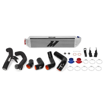 Mishimoto 2016+ Honda Civic 1.5T / 2017+ Honda Civic Si Silver Intercooler Kit con tubos negros