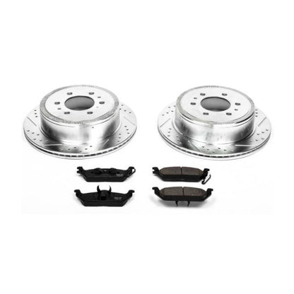 Power Stop 04-11 Ford F-150 Trasero Z23 Evolution Sport Kit de Freno