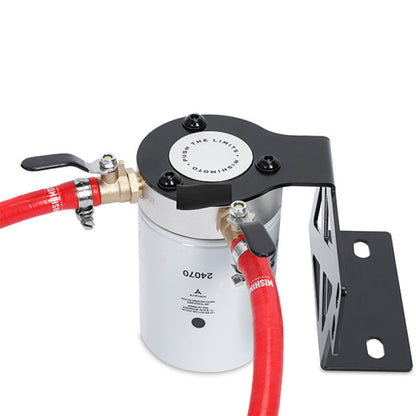 Mishimoto 08-10 Ford 6.4L Powerstroke Coolant Filtration Kit - Vermelho