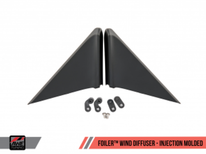Difusor de vento AWE Tuning Foiler para Porsche 991/981/718
