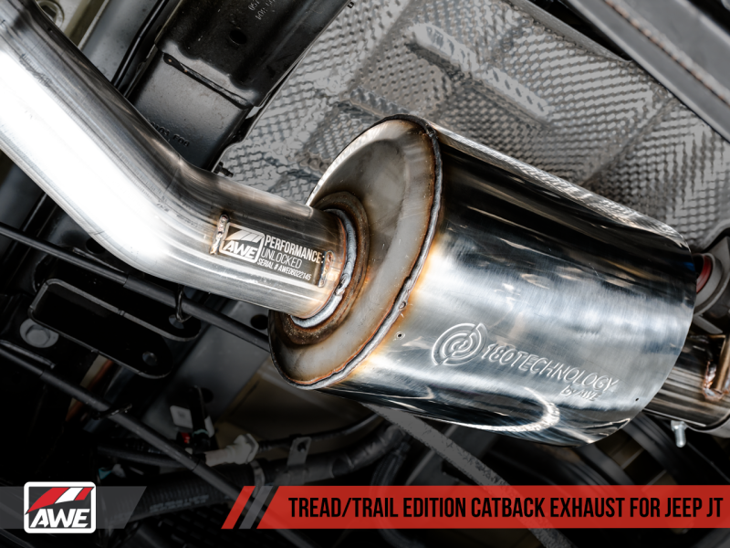 AWE Tuning 20-21 Jeep Gladiator JT 3.6L Trail Edition Cat-Back Exhaust