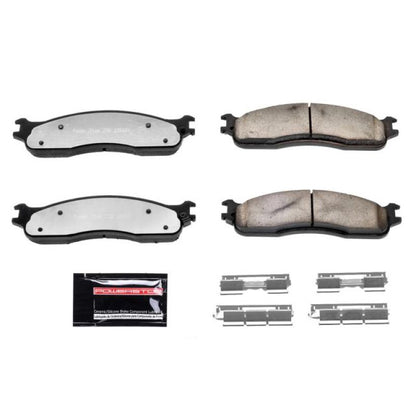 Power Stop 06-08 Dodge Ram 1500 dianteiro Z36 caminhão e pastilhas de freio para reboque com ferragens