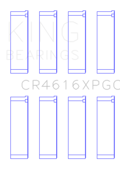 King Engine Bearings Subaru FA20 (Size .026) pMaxKote Performance Rod Bearing Set
