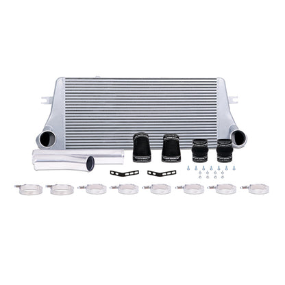Mishimoto 94-02 Dodge Ram 2500 5.9L Cummins Intercooler Kit com Tubos (Prata)