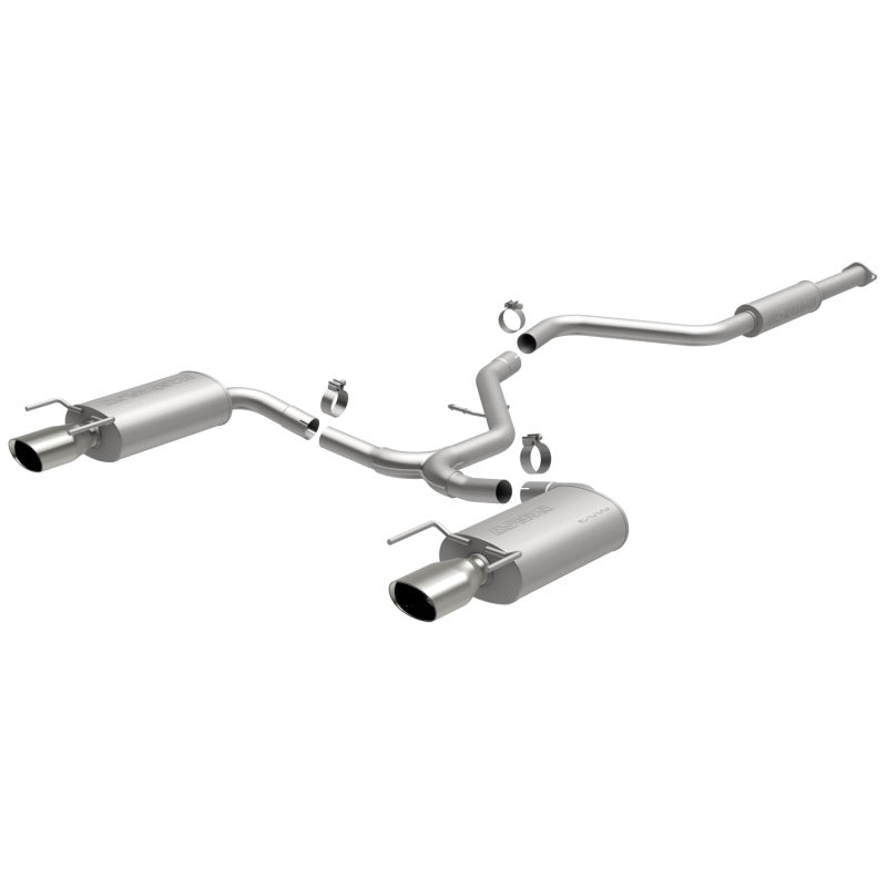 MagnaFlow 11 Buick Regal L4 (excepto modelo GS) Salida trasera doble dividida SS Cat-Back Performance Escape