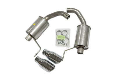 Roush 15-26 Ford Mustang 3.7L/2.3L V6/I4 Exhaust Kit w/ Round Tips