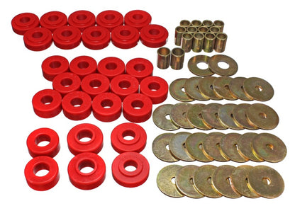 Energy Suspension 65-67 Chevy Malibu/Chevelle/El Camino/Monte Carlo Juego de montaje de carrocería