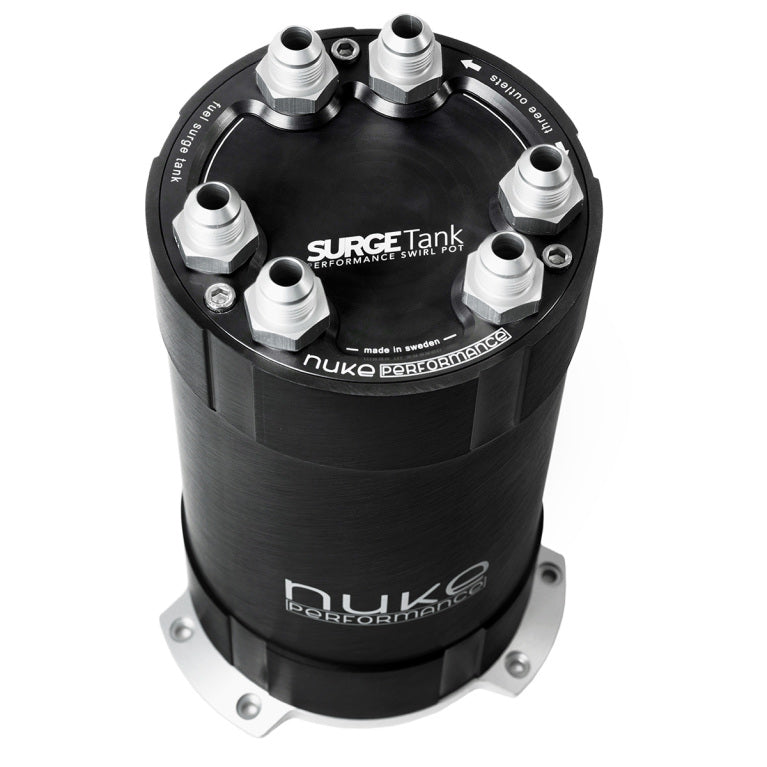 Nuke Performance - 2G Fuel Surge Tank 3.0 liter for up to three external fuel pumps (150-01-204)