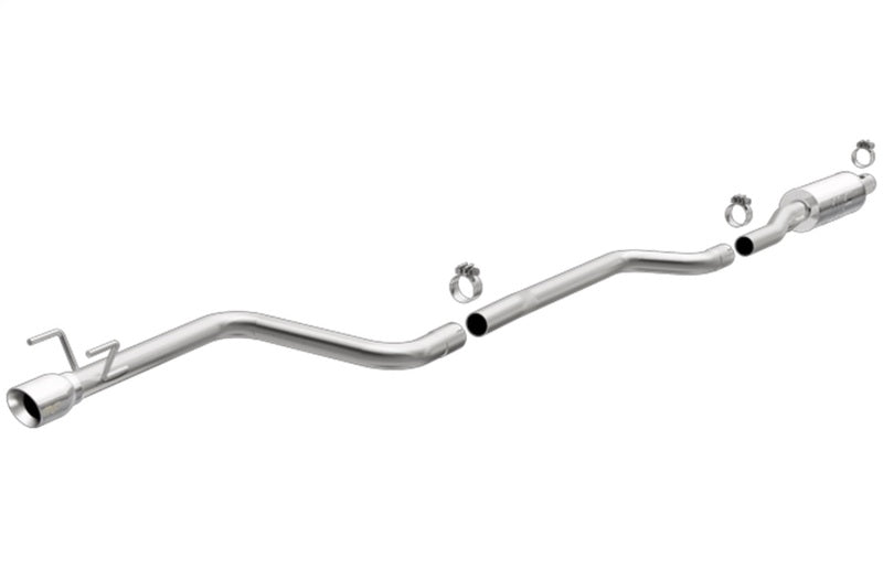 MagnaFlow CatBack 16-19 Chevy Cruze 1.4L Street Series Escape de acero inoxidable pulido de salida única
