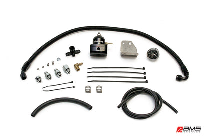 AMS Performance 08-15 Kit Regulador de Pressão de Combustível Mitsubishi EVO X - Preto