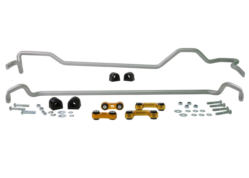 Whiteline 02-03 Subaru Impreza WRX Kit de barra estabilizadora delantera y trasera