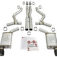 aFe MACHForce XP 3in 304 SS Cat-Back Exhausts w/ Black Tips 15-17 Ford Mustang GT V8-5.0L/V6-3.7L