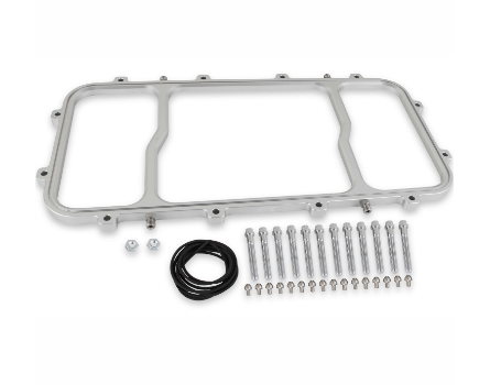 Nitrous Oxide System - NOS Dry Nitrous Injector Plate for GM LS with Holley Hi-Ram Intake Manifold (12535NOS)