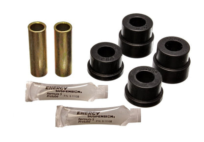 Energy Suspension 70-78 Nissan 240Z/260Z/280Z Juego de bujes de brazo de control delantero negro (solo inferiores)