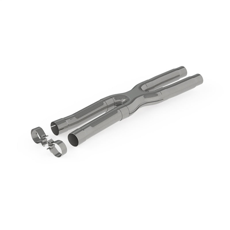 MBRP 15-19 Ford Mustang GT 2.5in Resonador Eliminar X-Pipe - T409