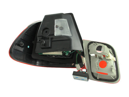 ANZO 2002-2005 4DR BMW Série 3 E46 LED lanternas traseiras vermelho/fumaça